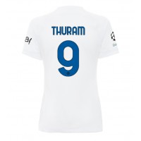 Inter Milan Marcus Thuram #9 Replica Away Shirt Ladies 2023-24 Short Sleeve